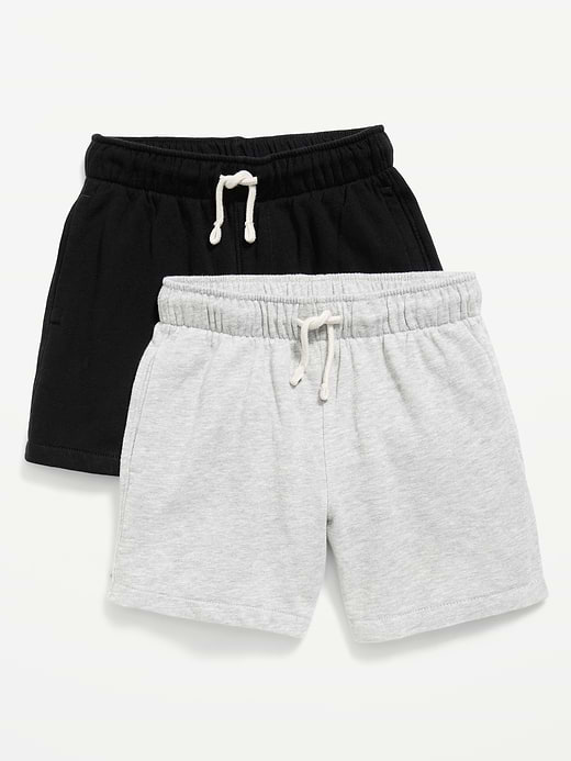 Old Navy Above Knee Fleece Jogger Shorts 2-Pack for Boys — photo 1