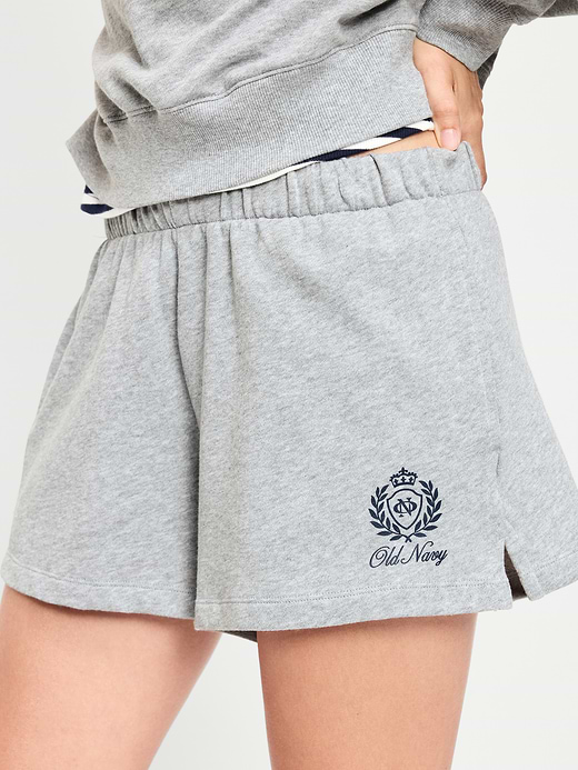 Old Navy High-Waisted Loose Logo Shorts -- 3-inch inseam — photo 5