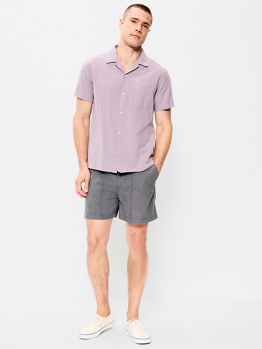 Old Navy 90s Loose Linen-Blend Shorts -- 5-inch inseam