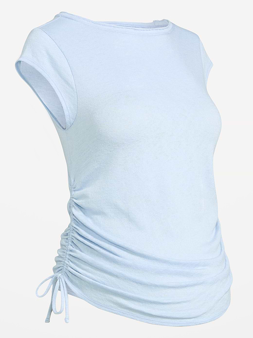 Old Navy Maternity Side-Cinch Jersey Top — photo 3