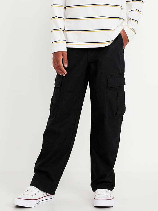 Old Navy Baggy Non-Stretch Cargo Pants for Boys — photo 1