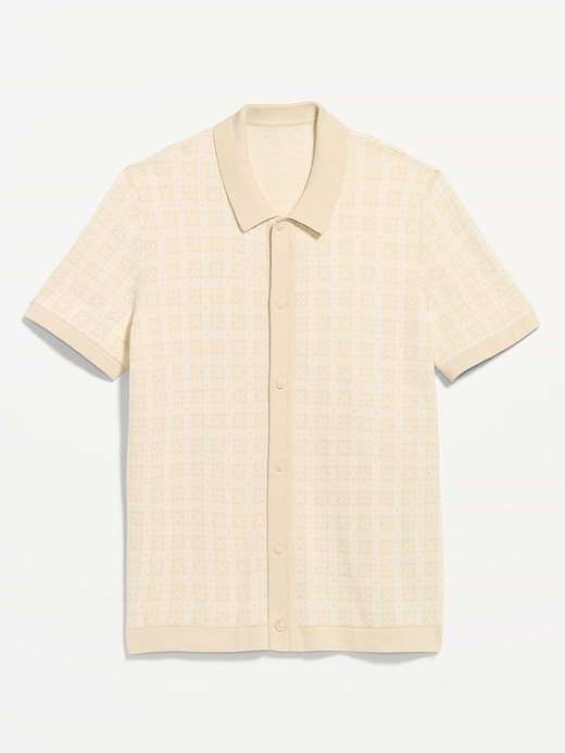 Old Navy Short-Sleeve Sweater Shirt — photo 5