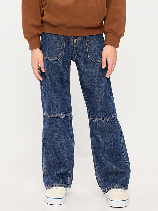 Old Navy Baggy Carpenter Utility Jeans for Boys — photo 1