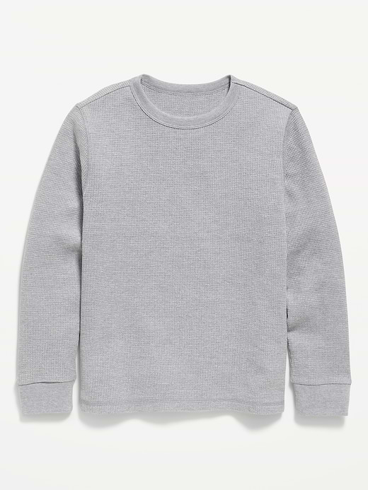 Old Navy Long-Sleeve Waffle-Knit T-Shirt for Boys — photo 1