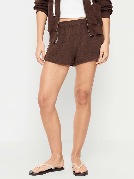 Old Navy Mid-Rise Terry Cloth Shorts -- 2.5-inch inseam — photo 3