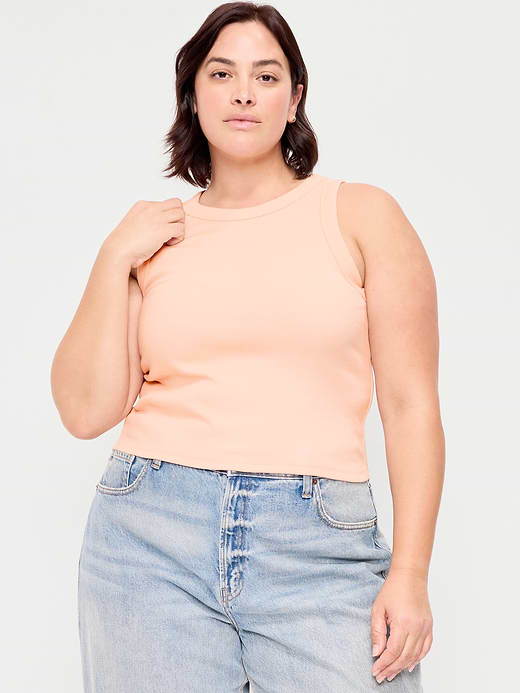Old Navy Crop Ribbed Tank Top — photo 8