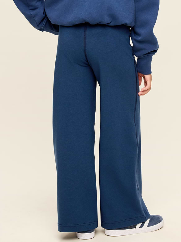 Old Navy High-Waisted PowerChill Crossover Wide-Leg Pants for Girls — photo 3