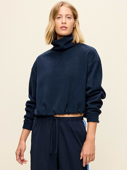 Old Navy Performance Fleece Funnel Neck Pullover — photo 1