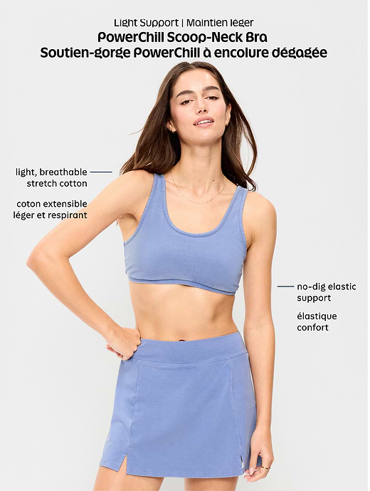 Old Navy Light Support PowerChill Sports Bra — photo 10