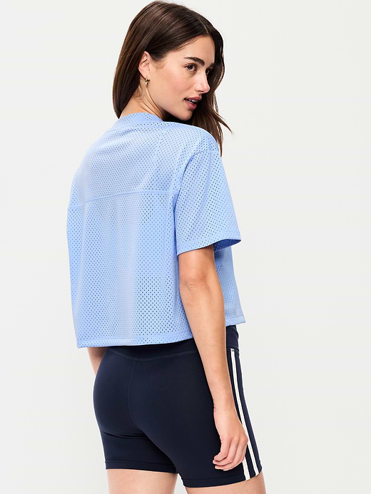 Old Navy Mesh Jersey Football Top — photo 3