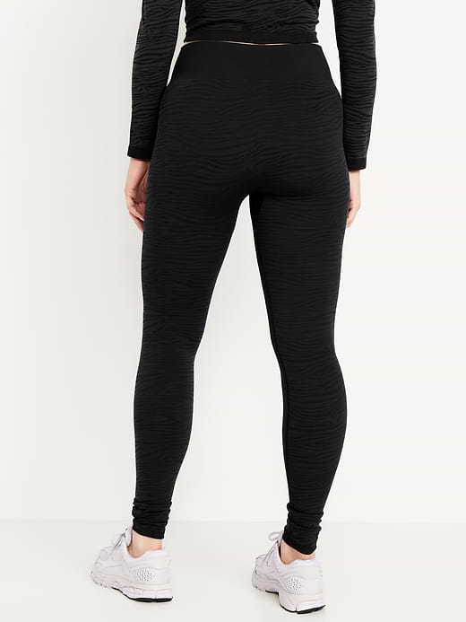 Old Navy High-Waisted Seamless Jacquard Leggings — photo 6