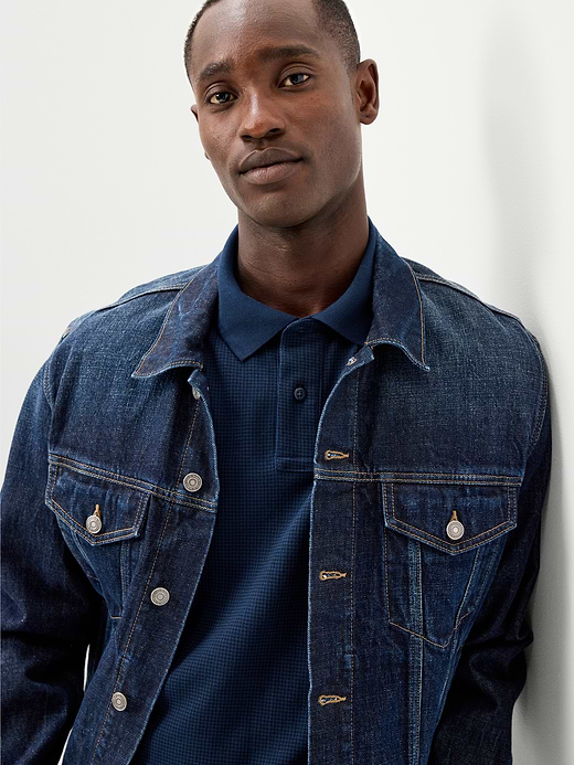 Old Navy Built-In Flex Pro Polo for Men — photo 4