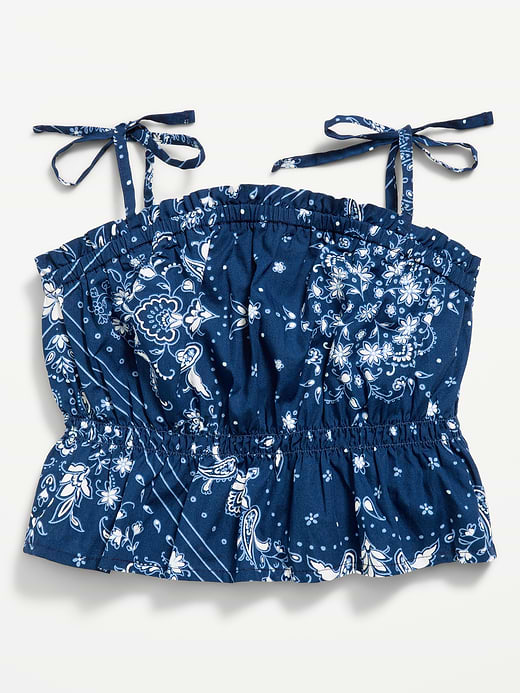 Old Navy Sleeveless Tie-Shoulder Top for Girls — photo 1