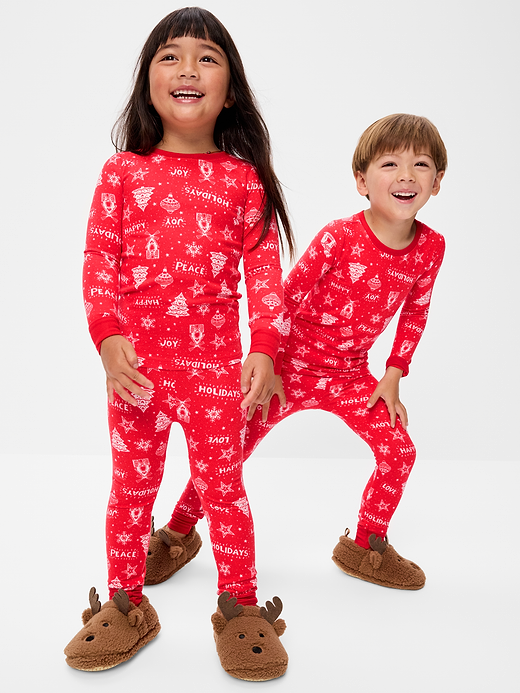 Old Navy SoftMode Printed Unisex Snug-Fit Pajama Set for Toddler & Baby — photo 1
