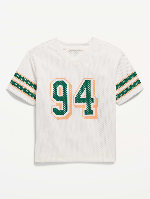 Old Navy Oversized Mesh Graphic Football T-Shirt for Toddler Boys — photo 1