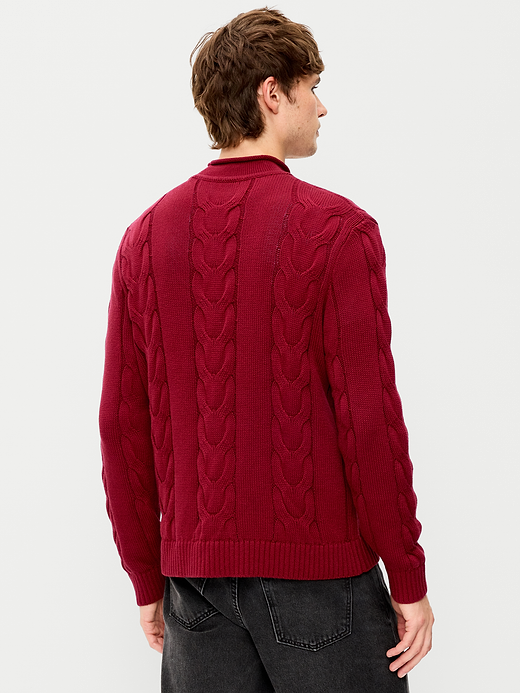 Old Navy Loose Cable-Knit Sweater — photo 3