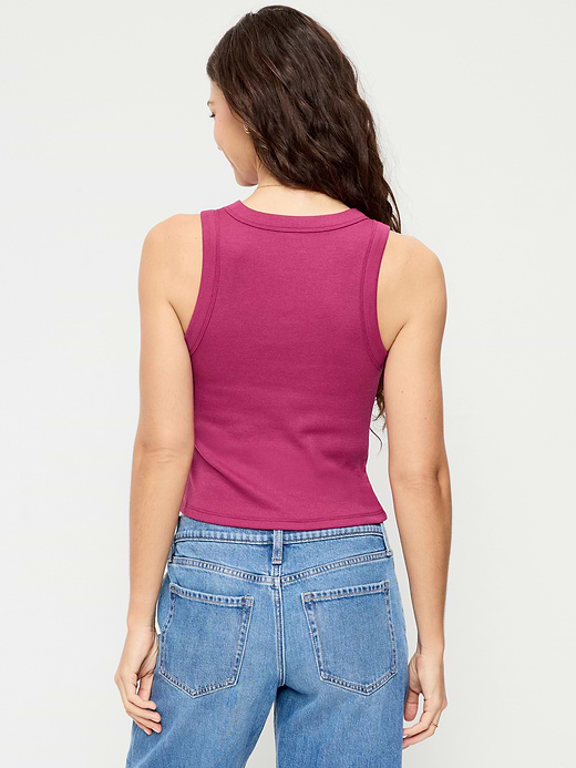 Old Navy Crop Ribbed Tank Top — photo 3