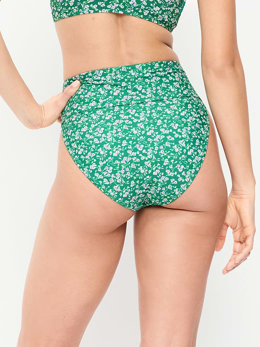 Old Navy High-Waisted Cinched Bikini Swim Bottoms — photo 3