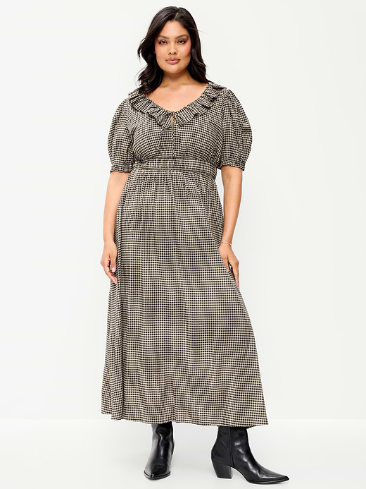 Old Navy Ruffle-Collar Boho Maxi Dress — photo 9