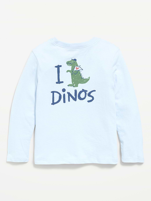 Old Navy Long-Sleeve Graphic T-Shirt for Toddler Boys — photo 3