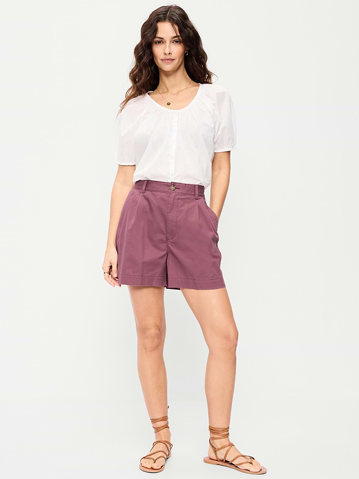 Old Navy High-Waisted OGC Chino Shorts -- 4-inch inseam — photo 1