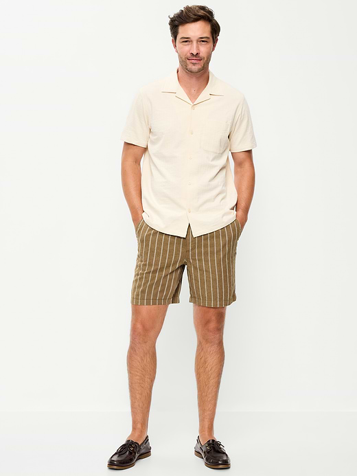 Old Navy Twill Jogger Shorts -- 7-inch inseam