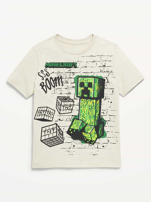 Old Navy Minecraft™ Gender-Neutral Graphic T-Shirt for Kids — photo 1