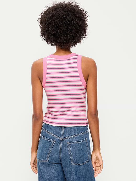 Old Navy Crop Ribbed Tank Top — photo 3