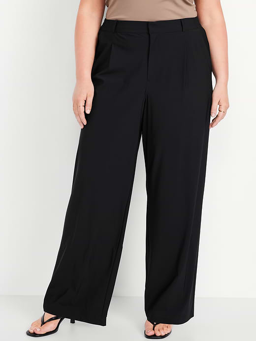 Old Navy High-Waisted SleekTech Trouser Pants — photo 7