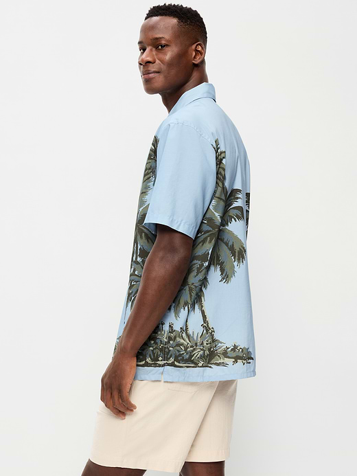 Old Navy Short-Sleeve Floral Camp Shirt — photo 3