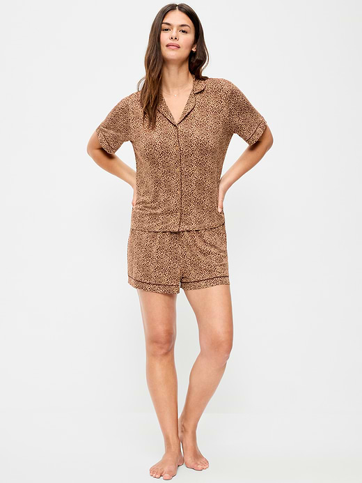 Old Navy Sunday Sleep Knit Jersey Short Set — photo 5