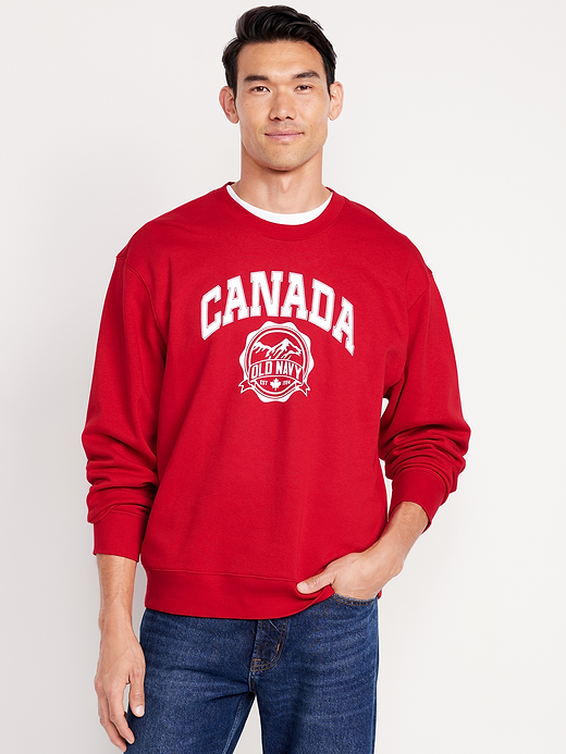 Old Navy Oversized Canada Logo Sweatshirt — photo 1