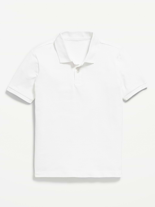 Old Navy School Uniform Pique Polo Shirt for Boys — photo 3