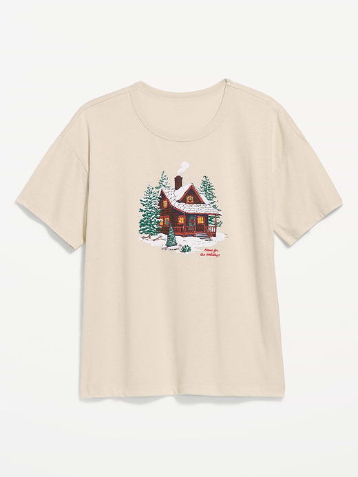 Old Navy Short-Sleeve Graphic Pajama T-Shirt — photo 3