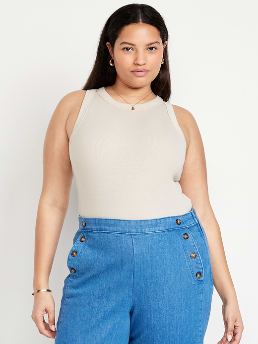 Old Navy Crop Ribbed Tank Top — photo 8