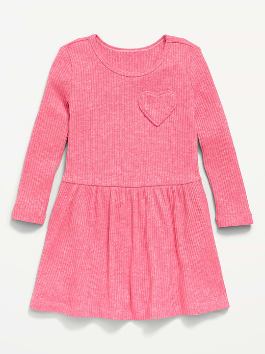 Old Navy Printed Long-Sleeve Drop-Waist Dress for Toddler Girls — photo 1