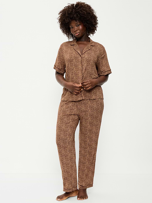 Old Navy Sunday Sleep Knit Jersey Pant Set — photo 5