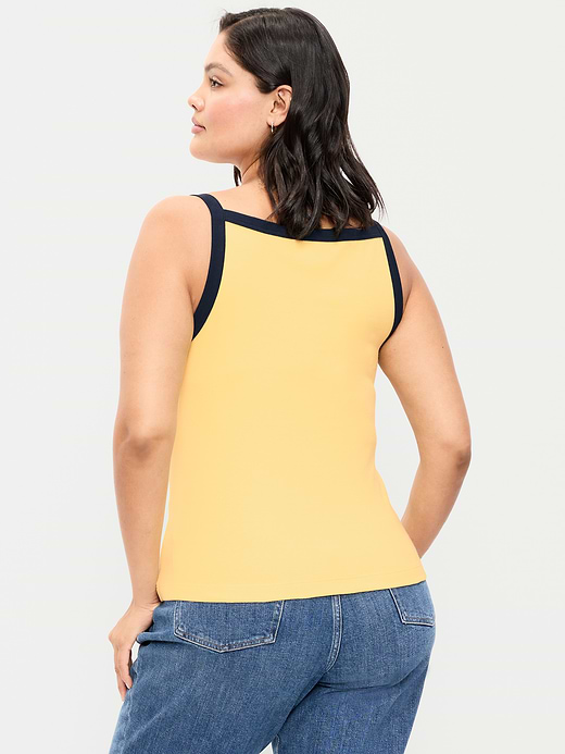 Old Navy Snug Apron-Neck Tank Top — photo 9