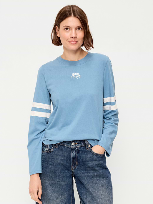 Old Navy EveryWear Long-Sleeve Graphic T-Shirt — photo 1
