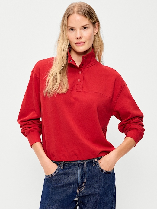 Old Navy SoComfy Funnel-Neck Sweatshirt — photo 1