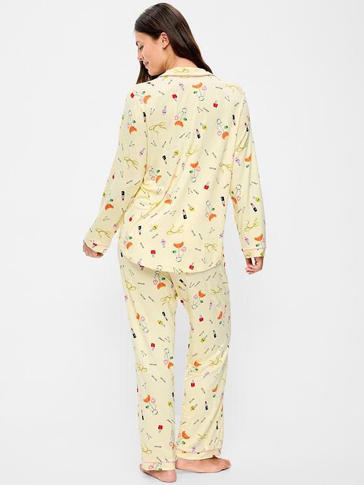 Old Navy Sunday Sleep Knit Jersey Pant Set — photo 7