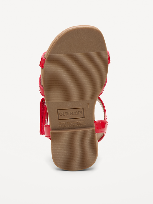 Old Navy Strawberry Patent Sandals for Toddler Girls — photo 5