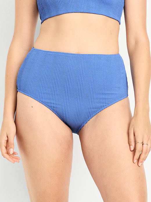 Old Navy High-Waisted Ribbed Bikini Swim Bottoms — photo 6