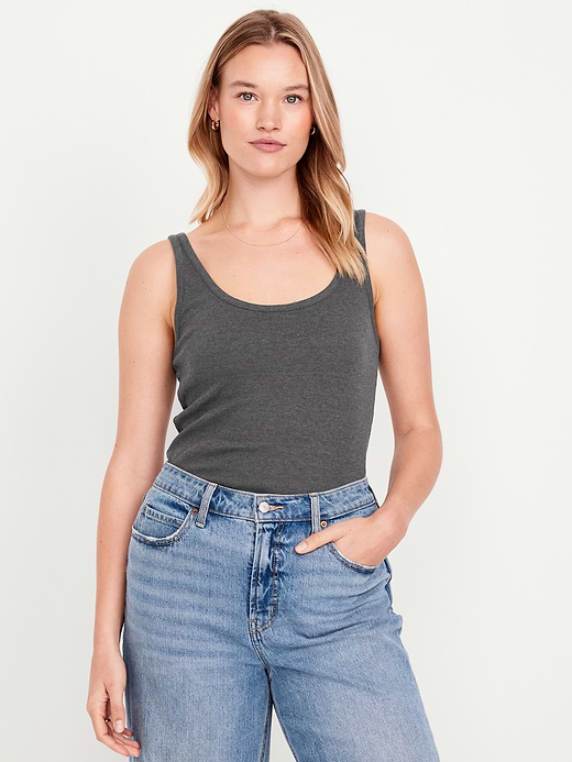 Old Navy First-Layer Ribbed Scoop-Neck Tank Top — photo 6