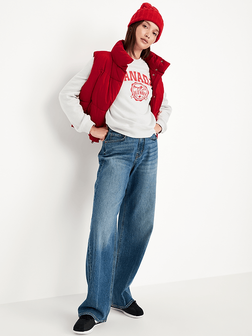 Old Navy Vintage Canada Logo-Graphic Sweatshirt — photo 4