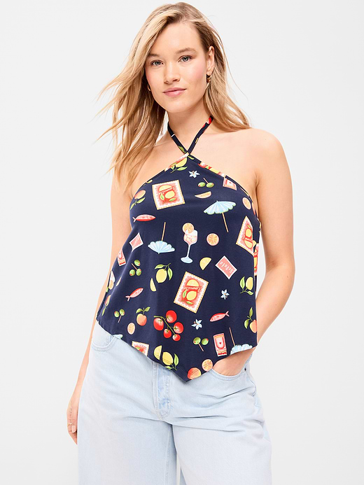 Old Navy Handkerchief Halter Top — photo 6