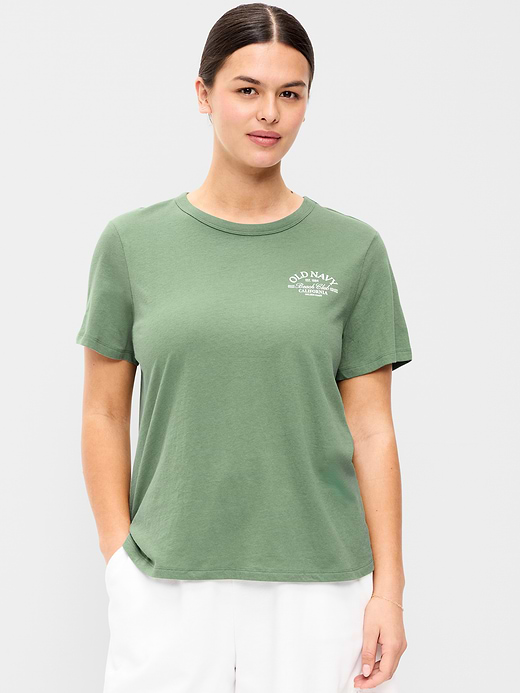 Old Navy EveryWear Crew-Neck Logo-Graphic T-Shirt — photo 7