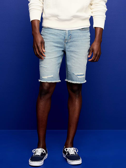 Old Navy Baggy Carpenter Jean Shorts-- 10-inch inseam — photo 3