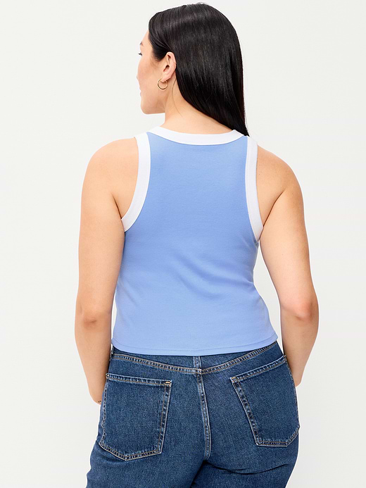 Old Navy Crop Ribbed Tank Top — photo 8