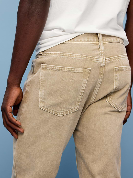 Old Navy Structured Straight Non-Stretch Jeans — photo 5